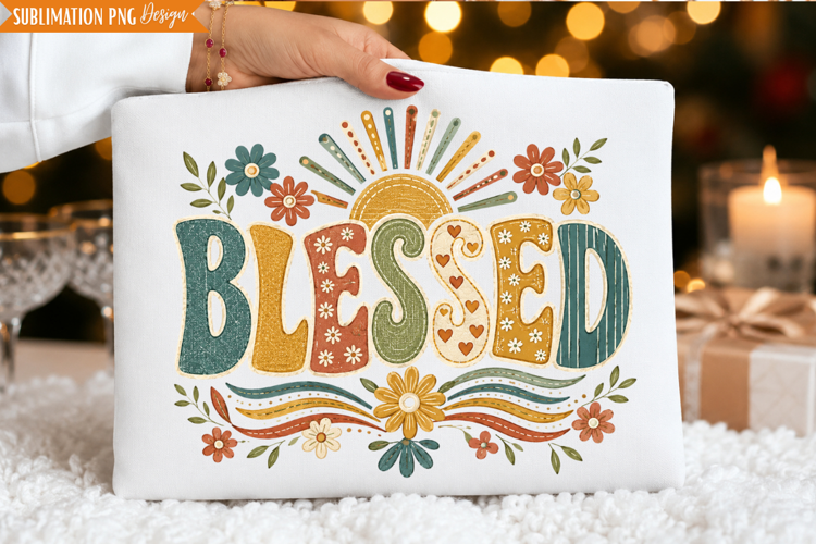 blessed png, blessed floral png, faith png, christian png