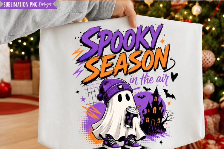 Spooky Vibes Halloween PNG Design, Tags: spooky vibes png,