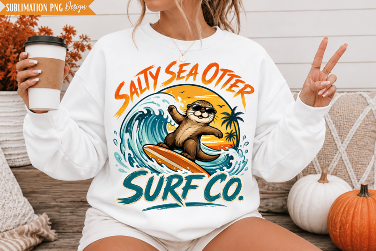 sea otter png, surf otter png, salty sea otter, beach otter