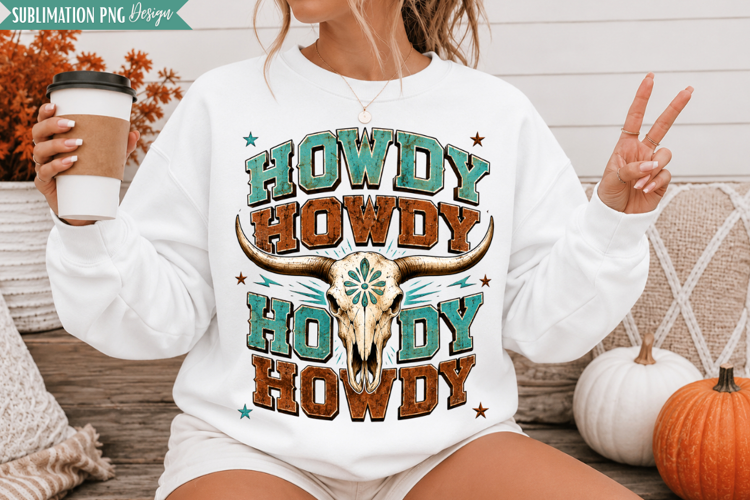 howdy png, western png, cowgirl png, western typography