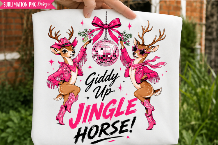 christmas horse png, jingle horse png, reindeer horse png,