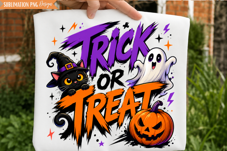 trick or treat png, halloween ghost png, halloween cat png,