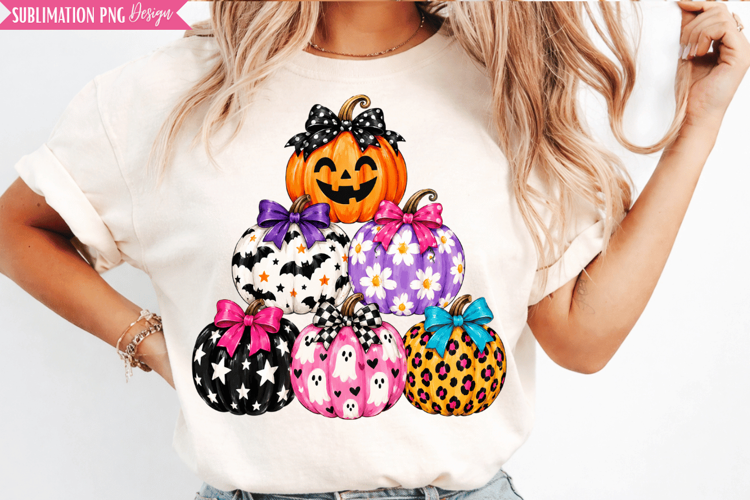 halloween pumpkin png, colorful pumpkin png, pumpkin stack