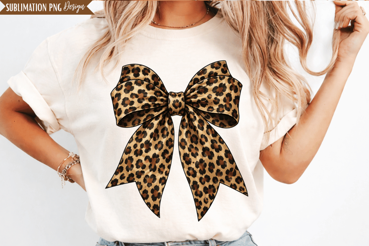 leopard bow png, bow png, leopard print png, animal print