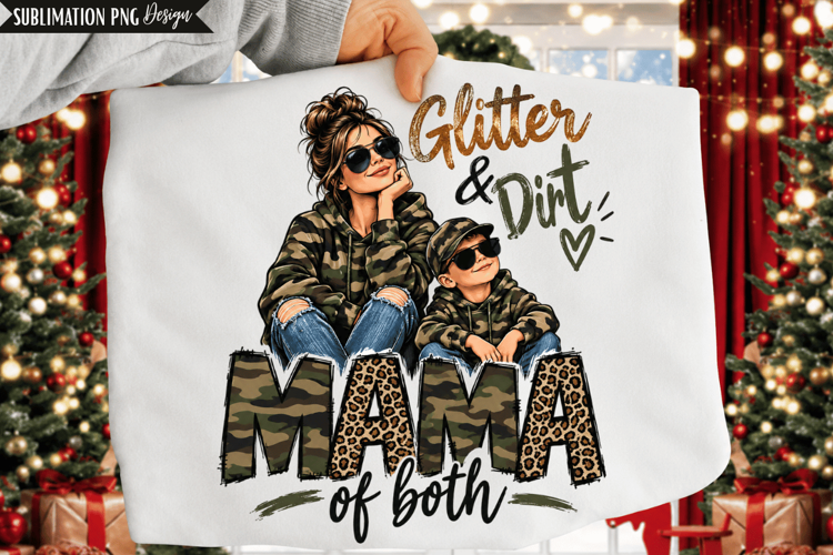 glitter dirt mama png, mama png, motocross mom png