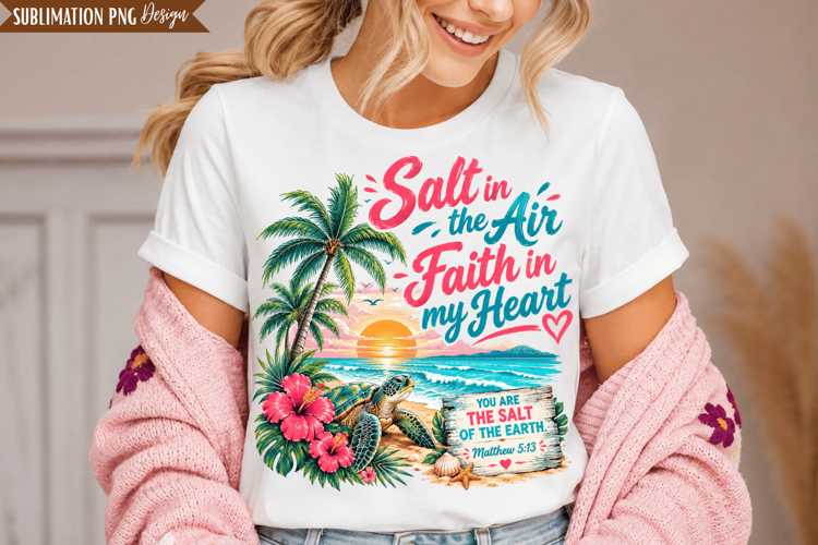 salt air faith png, faith in my heart, beach faith png
