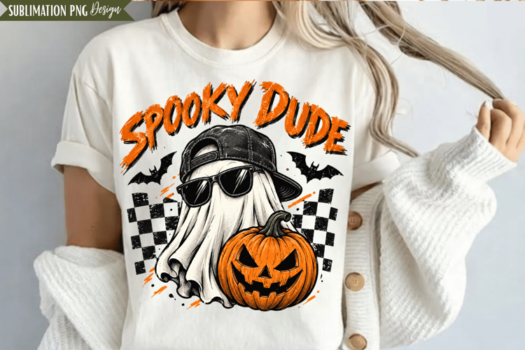 spooky dude png, halloween ghost png, cool ghost png,pumpkin
