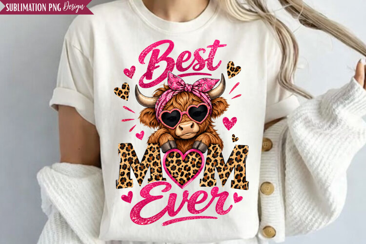 Best Mama Ever PNG Design, best mama ever png, mama png, mom example image 1