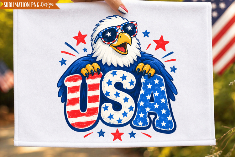 Patriotic Eagle USA PNG Design, patriotic eagle png, usa eag