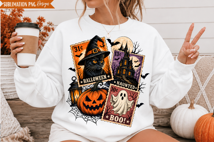 Spooky Books Halloween PNG Design, spooky books png