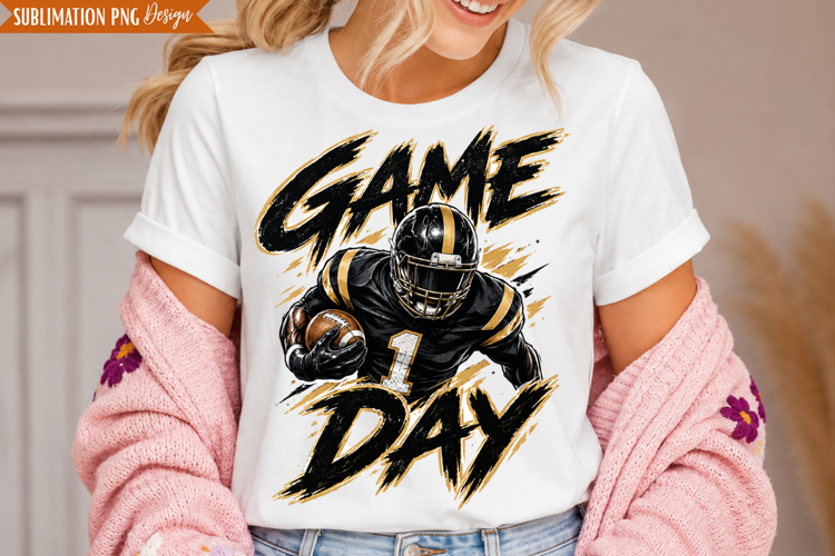 Football Game Day PNG Design, football game day, game day