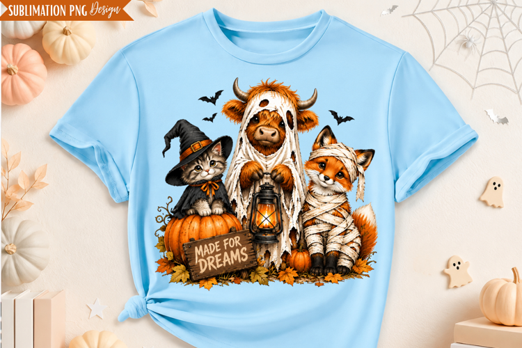 Autumn Woodland Friends PNG Design, autumn animals png, fall