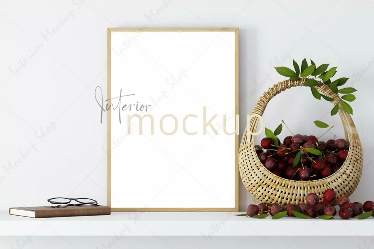 Mock up, Frame mockup in interior, Interior Mockup