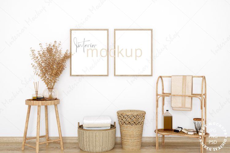 Bathroom Frame Mockup