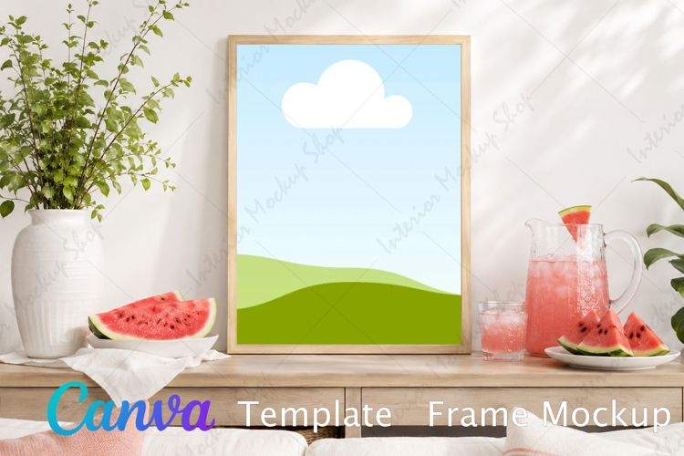 Canva Template | Frame Mockup