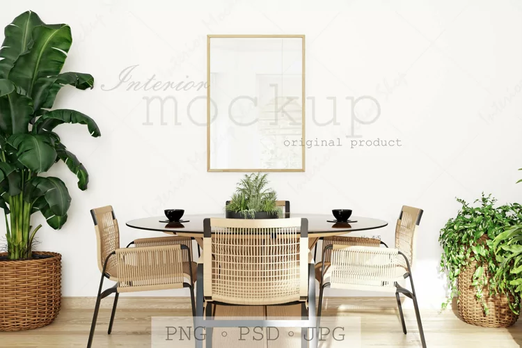 Interior mockup, Living room mockup, Boho Interior-1610