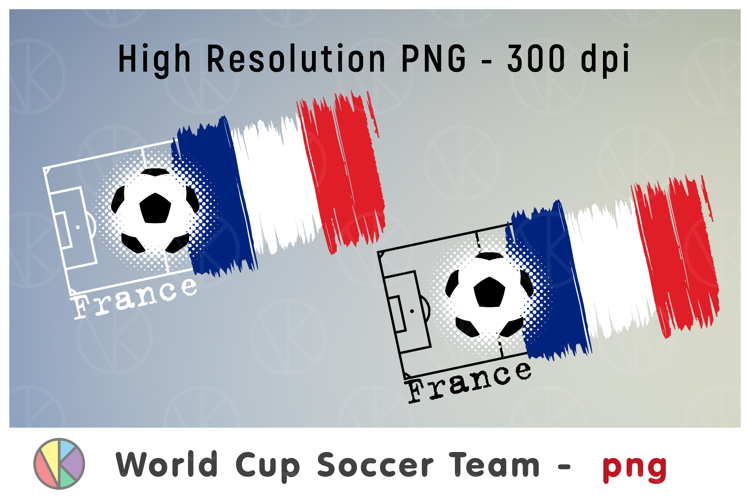 France National Soccer Team Flag. World Cup 2026