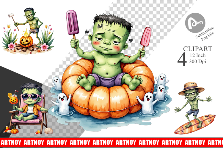 Frankenstein Clipart Image 4