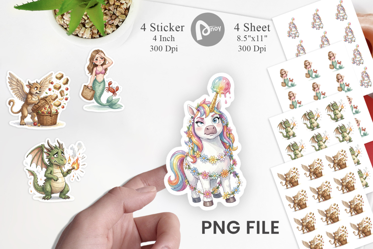 Frazzled Magic Mom Chaos Sticker