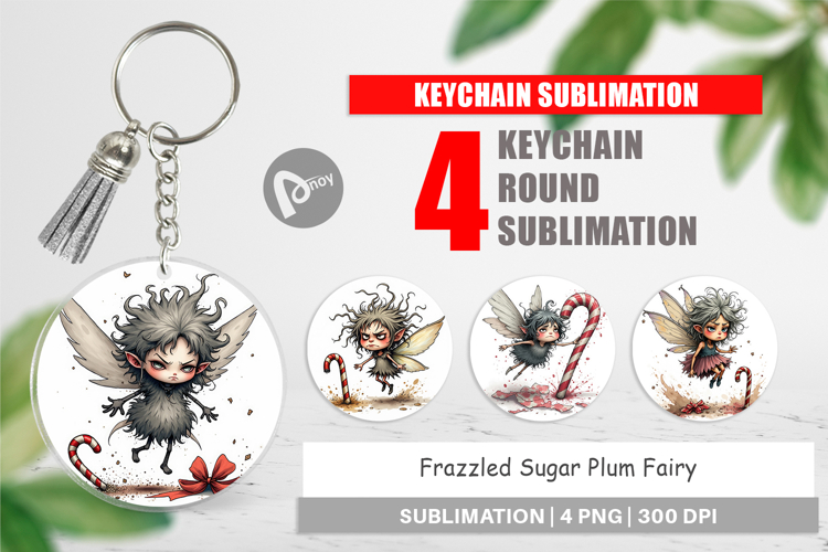Keychain Frazzled Sugar Plum Fairy