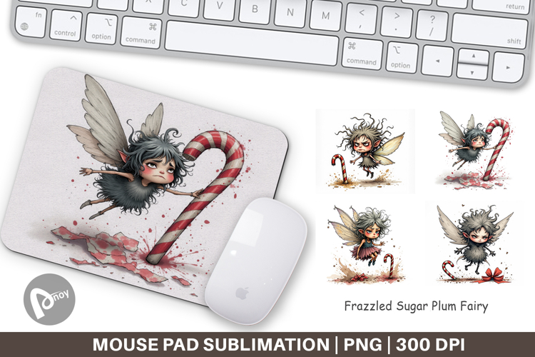 Mouse Pad Frazzled Sugar Plum Fairy