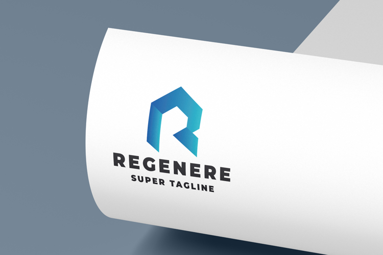 Regenere Letter R Logo