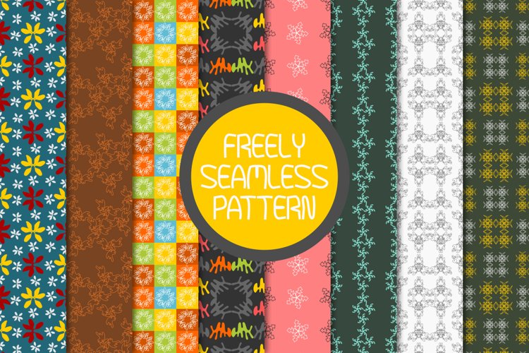 Freely Seamless Pattern example image 1