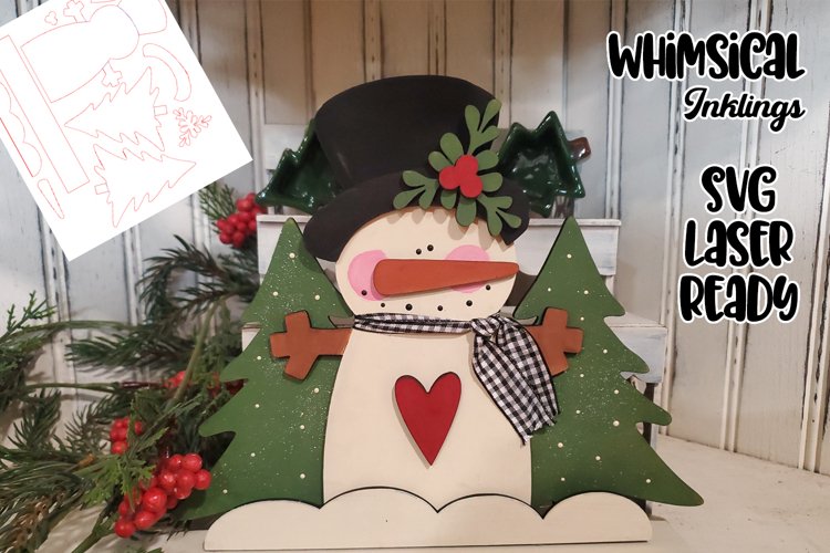 Christmas Snowman Svg Image 18