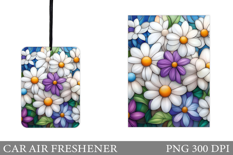 Flowers Car Air Freshener. Floral Car Air Freshener Design