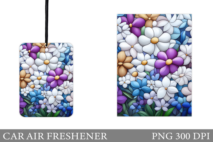 Flowers Car Air Freshener. Floral Car Air Freshener Design