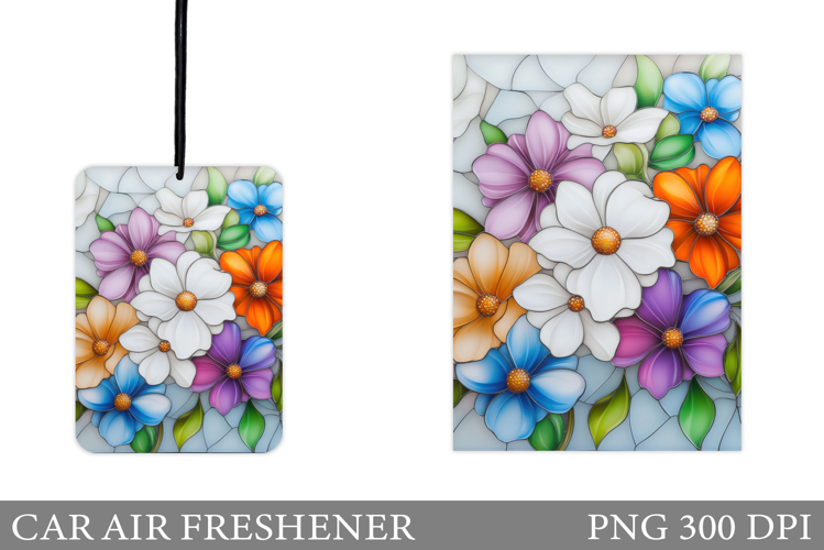 Flowers Flowers Car Air Freshener. Summer Car Air Freshener
