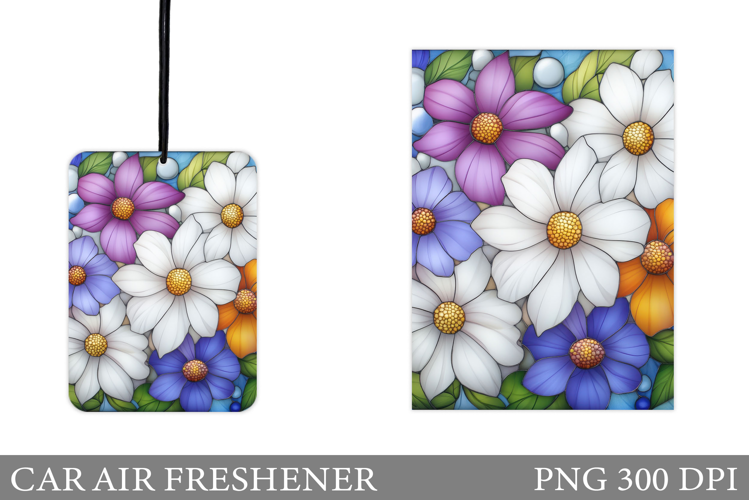 Flowers Flowers Car Air Freshener. Summer Car Air Freshener