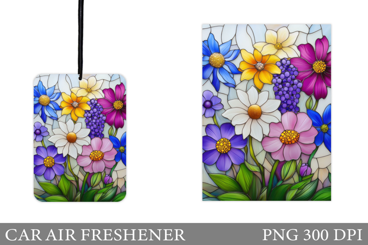 Flowers Flowers Car Air Freshener. Summer Car Air Freshener
