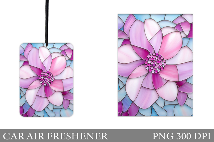 Flowers Car Air Freshener. Floral Car Air Freshener Design