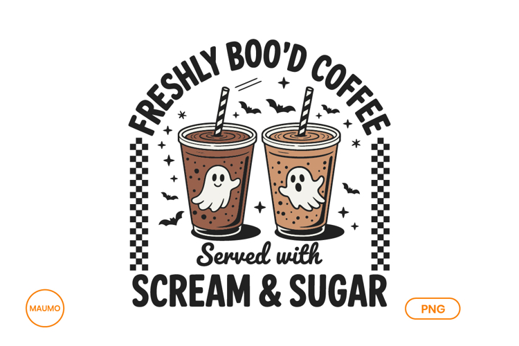 Funny halloween coffee quote