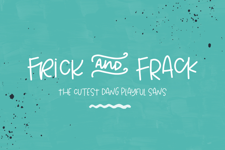 Frick and Frack Handwritten Font