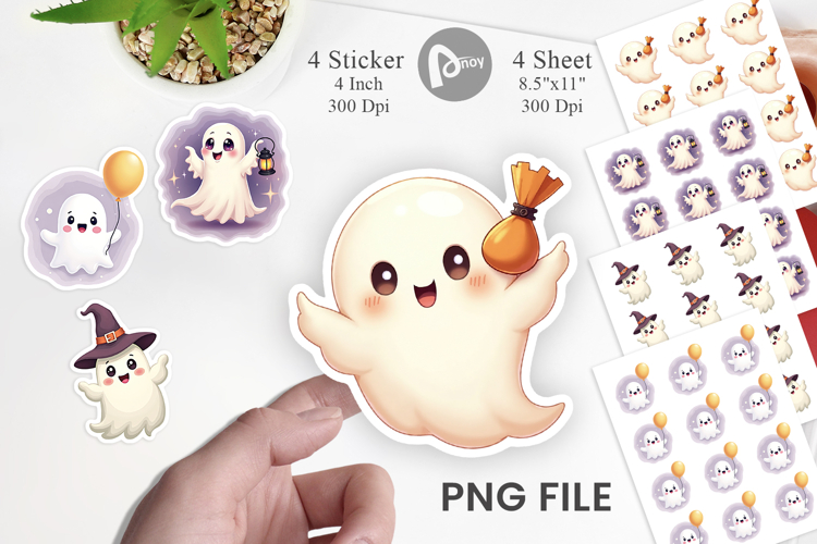 Ghosts Clipart Image 11