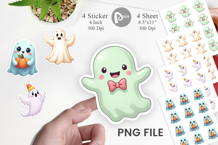 Ghosts Clipart Image 10