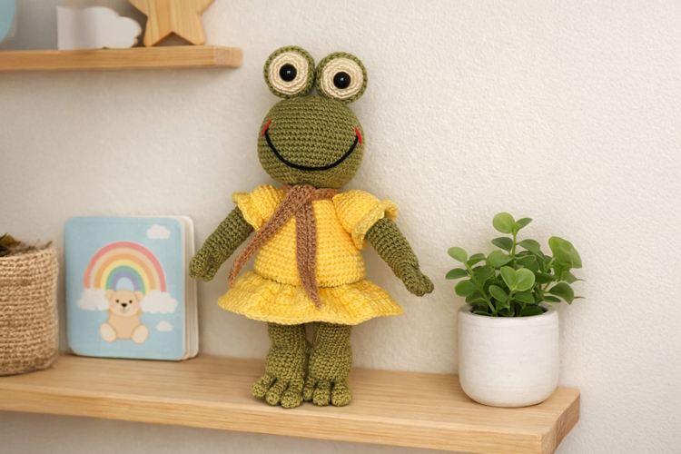 Frog Doll Crochet Pattern