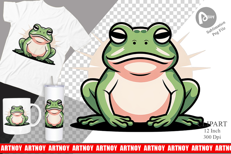 Frog Clipart Image 12