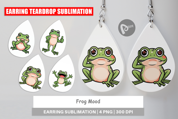 Earring Frog Mood