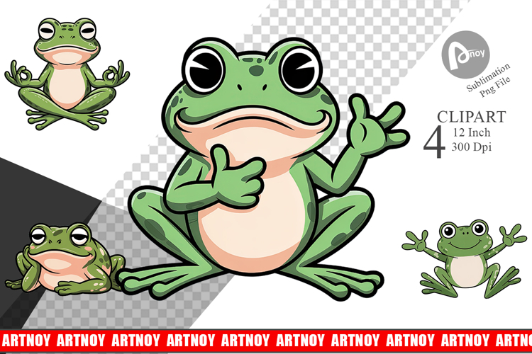 Frog Clipart Image 9