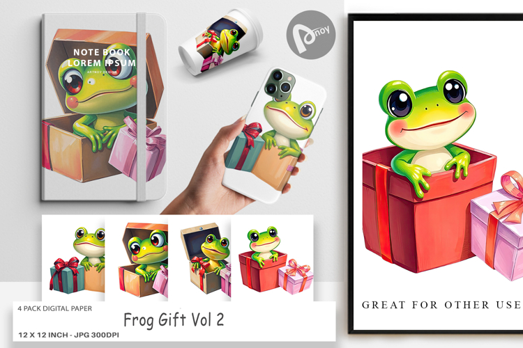 Frog Clipart Image 13