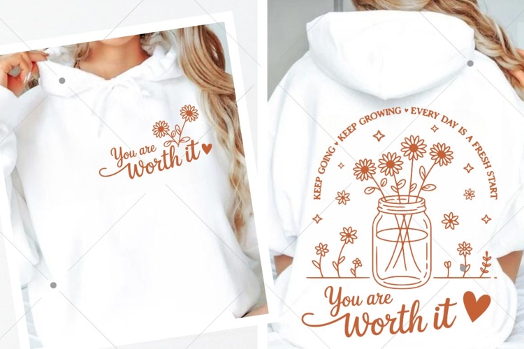 Positive Aesthetic SVG PNG, Keep Going, Self love Svg