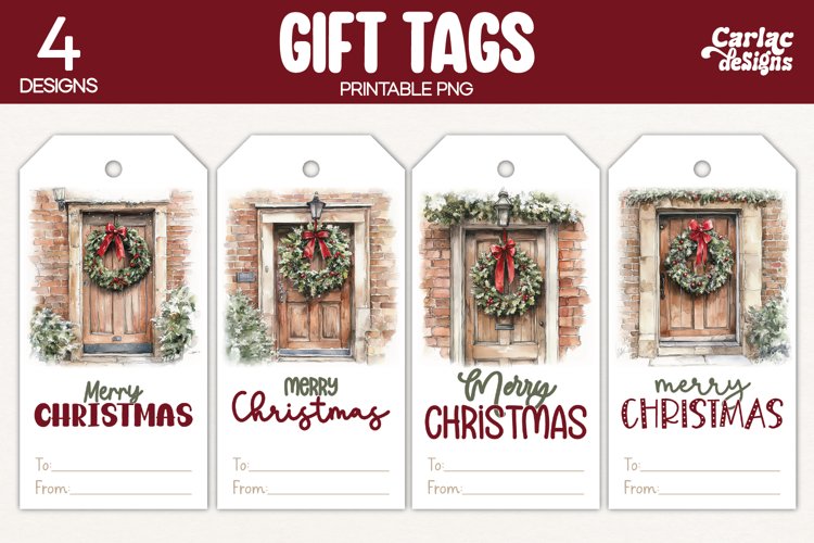 Christmas Tag Printable Image 14
