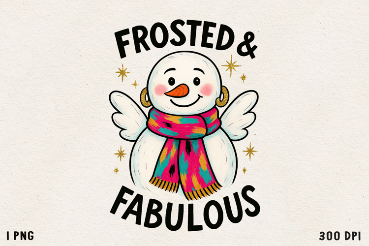 Festive Christmas Sublimation PNG | Funny Holiday Clipart