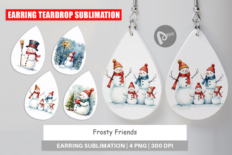 Sublimation Earring Designs Image 4