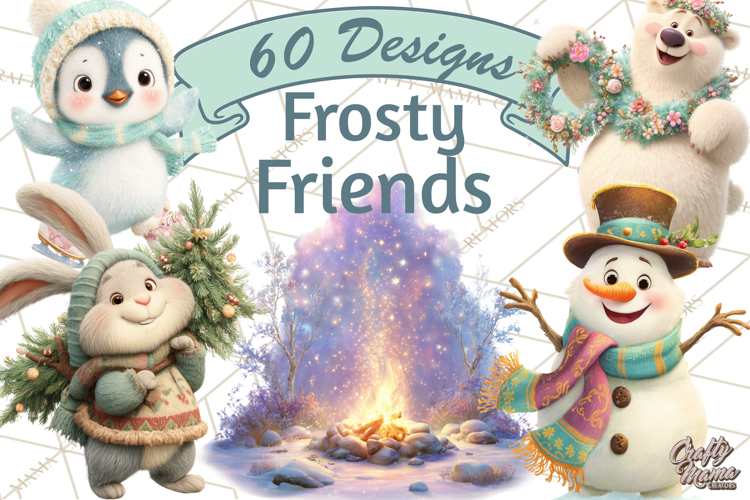 Winter Animals Clipart Image 12