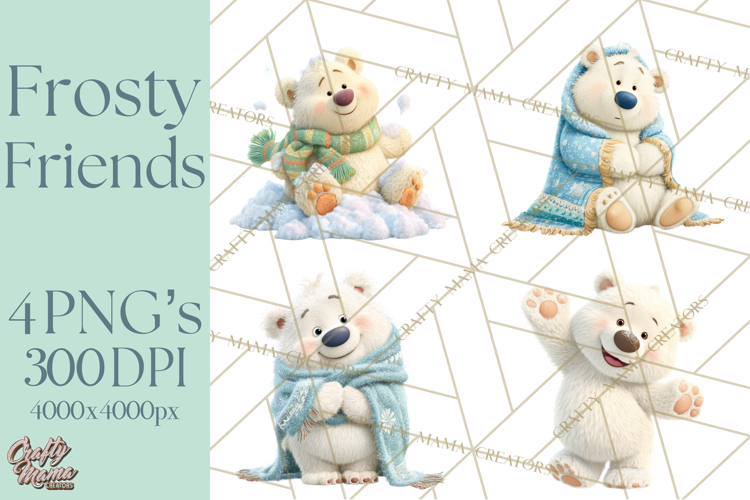 Winter Animals Clipart Image 5