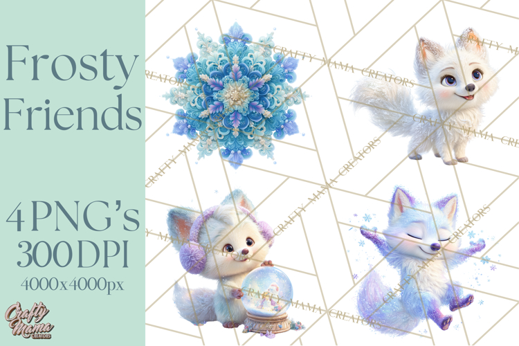 Winter Animals Clipart Image 9